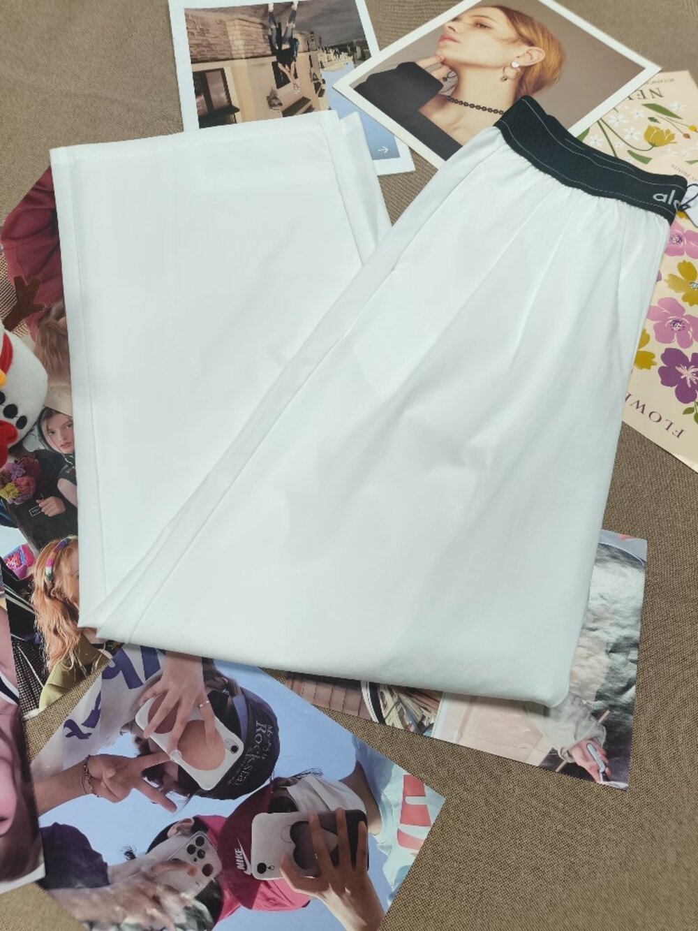 Alo Yoga Suit Up White Trouser Regular NWT - Clean Minimal Style🤍💎 - Picture 6 of 7
